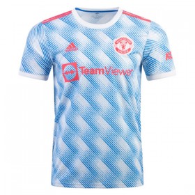 Jalkapallo Pelipaidat Manchester United Vieraspaita 2021-2022 Lyhythihainen